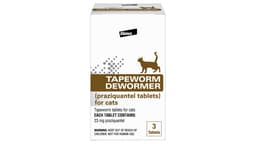 Elanco Tapeworm Dewormer Tablets for Cats (3 ct)
